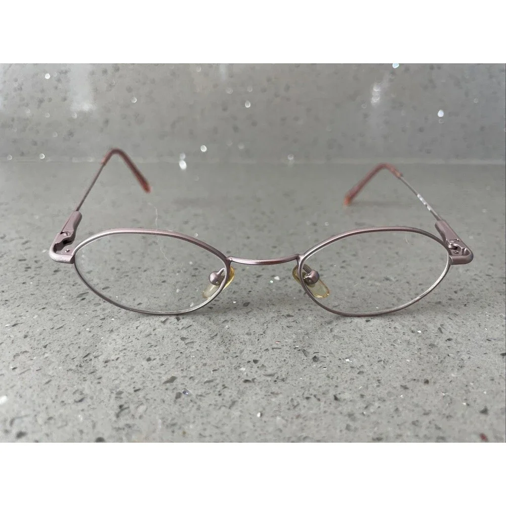 Australian Optical Violet 42-19-125 Full Rim Eyeglasses Frames ONLY Daisy Coral